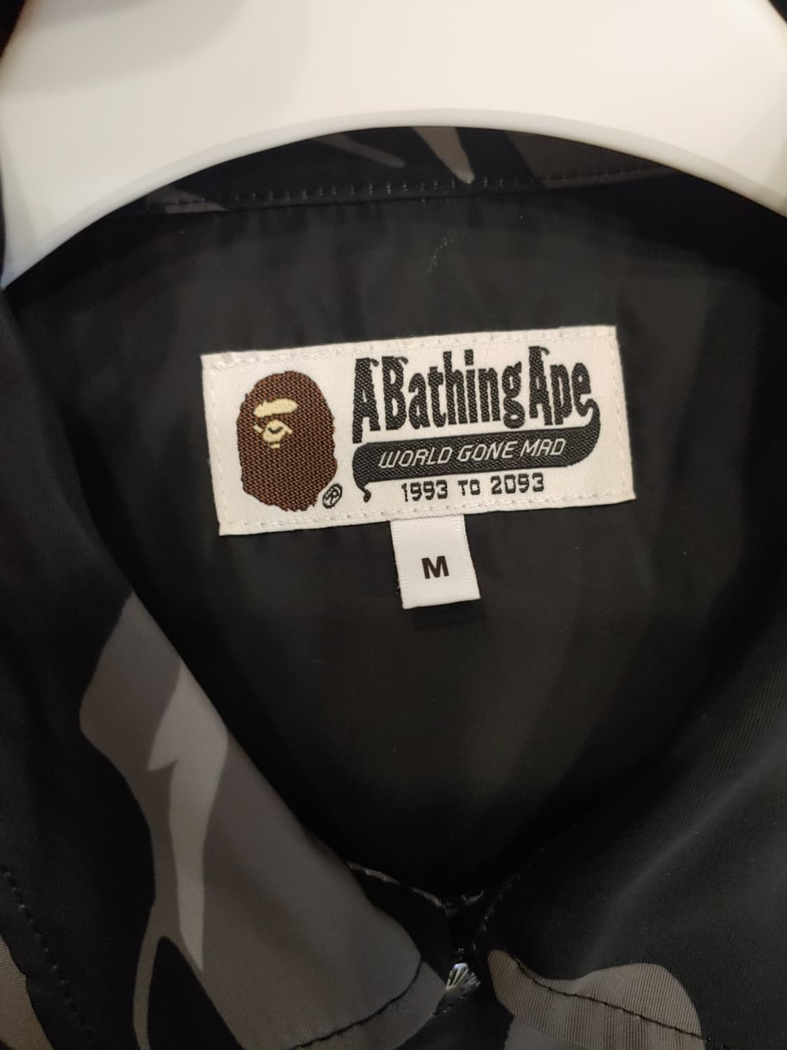 [M] 베이프 베이프스타 프린팅 코치자켓 상품이미지4