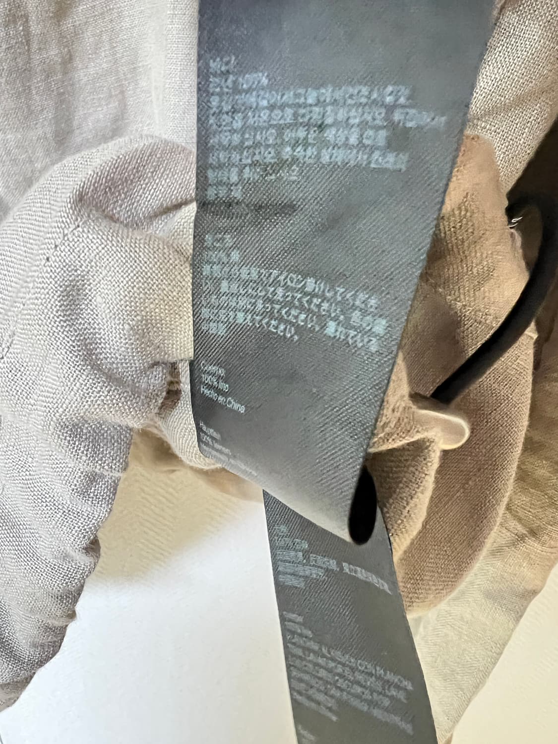 올세인츠 린넨 봄버 자켓 m 상품이미지7