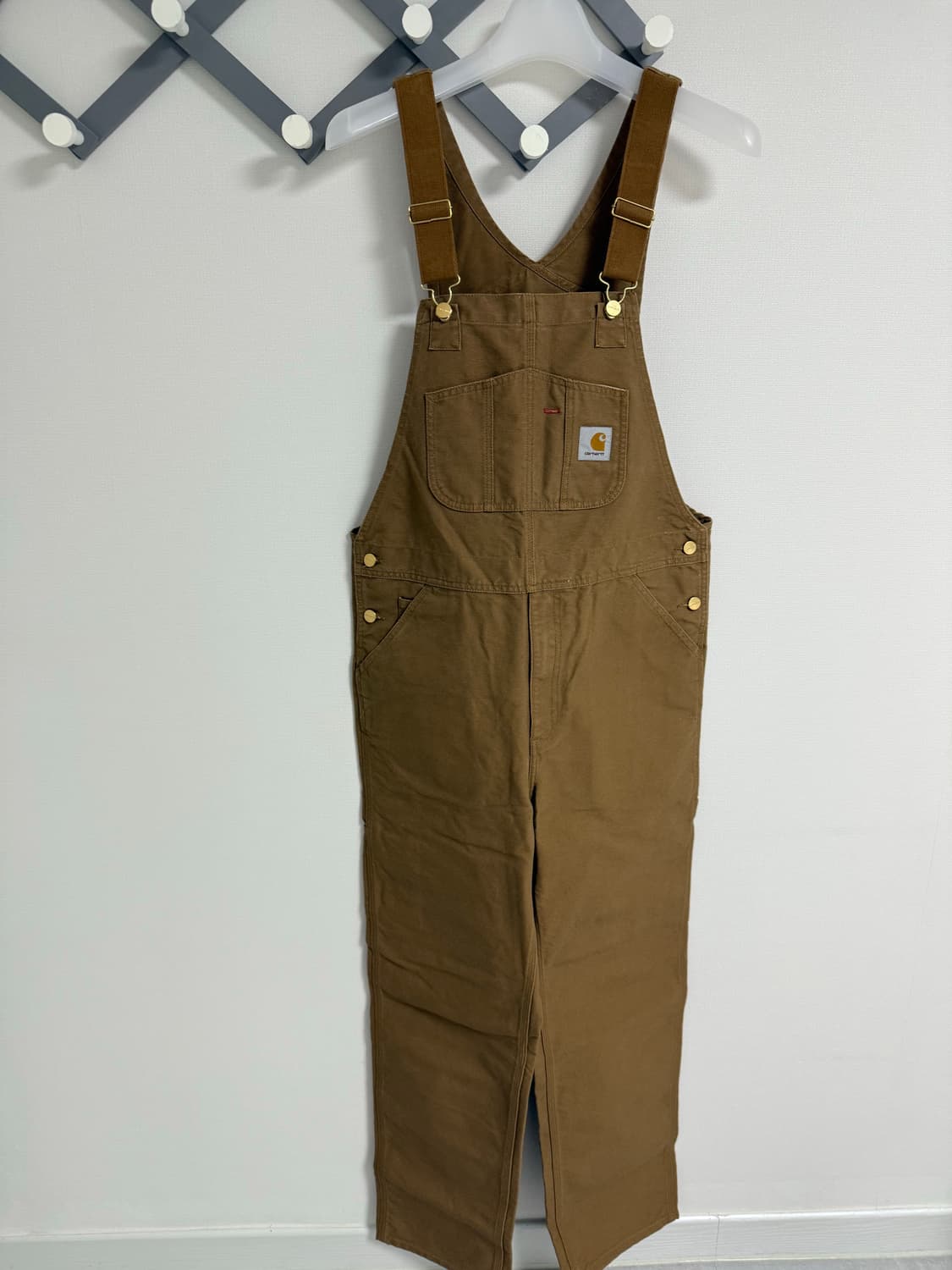 칼하트 브라운 오버롤 상품이미지2