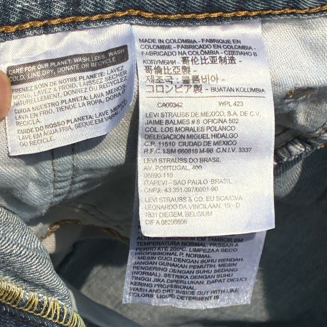 리바이스 569 데님팬츠 p529 상품이미지8