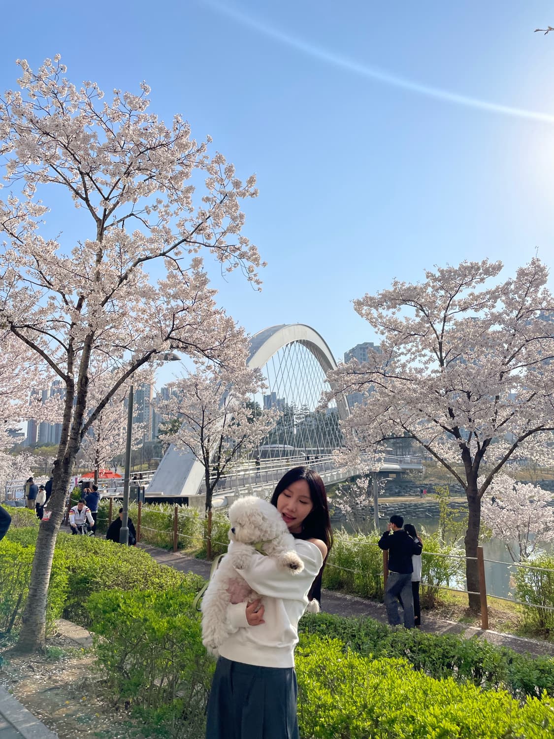 정품 덱케 하프문 버킷백     상품이미지3