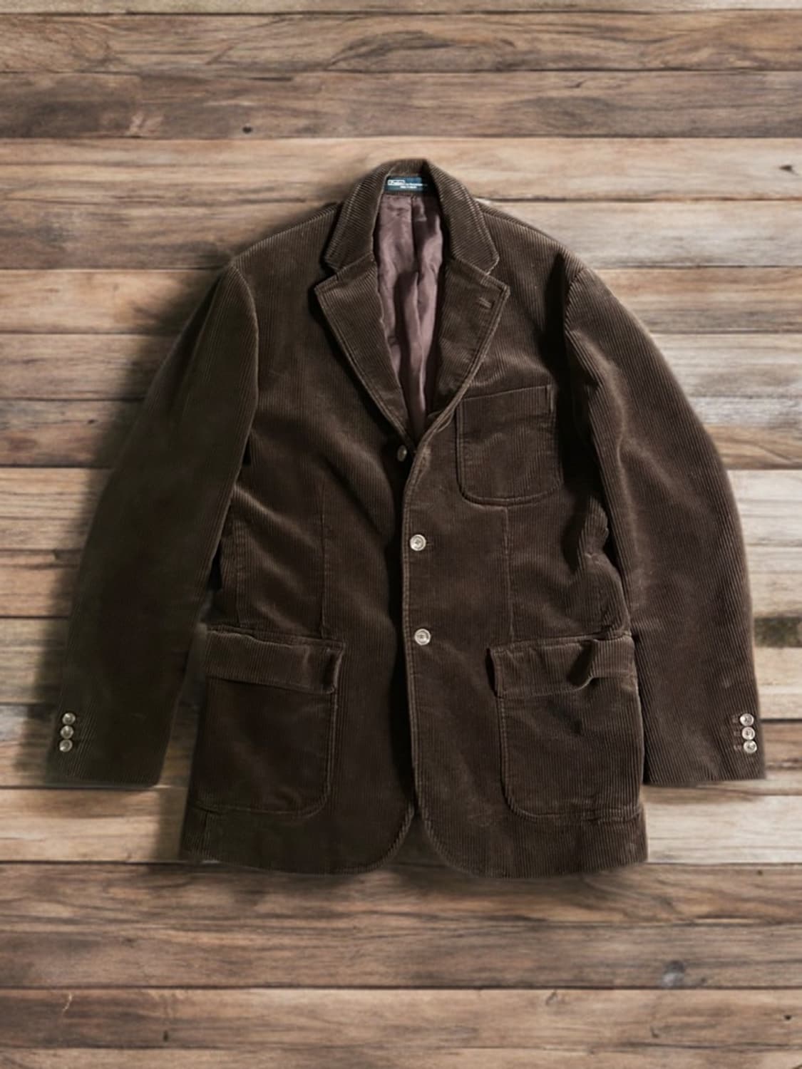 90s 폴로 랄프로렌 코듀로이 블레이저 Made in Macau 상품이미지1