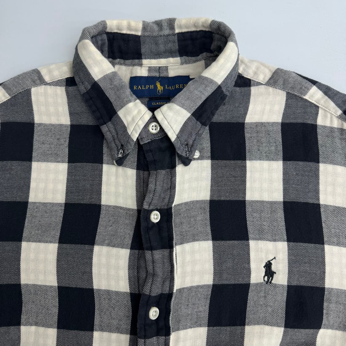 폴로 체크 셔츠  상품이미지3