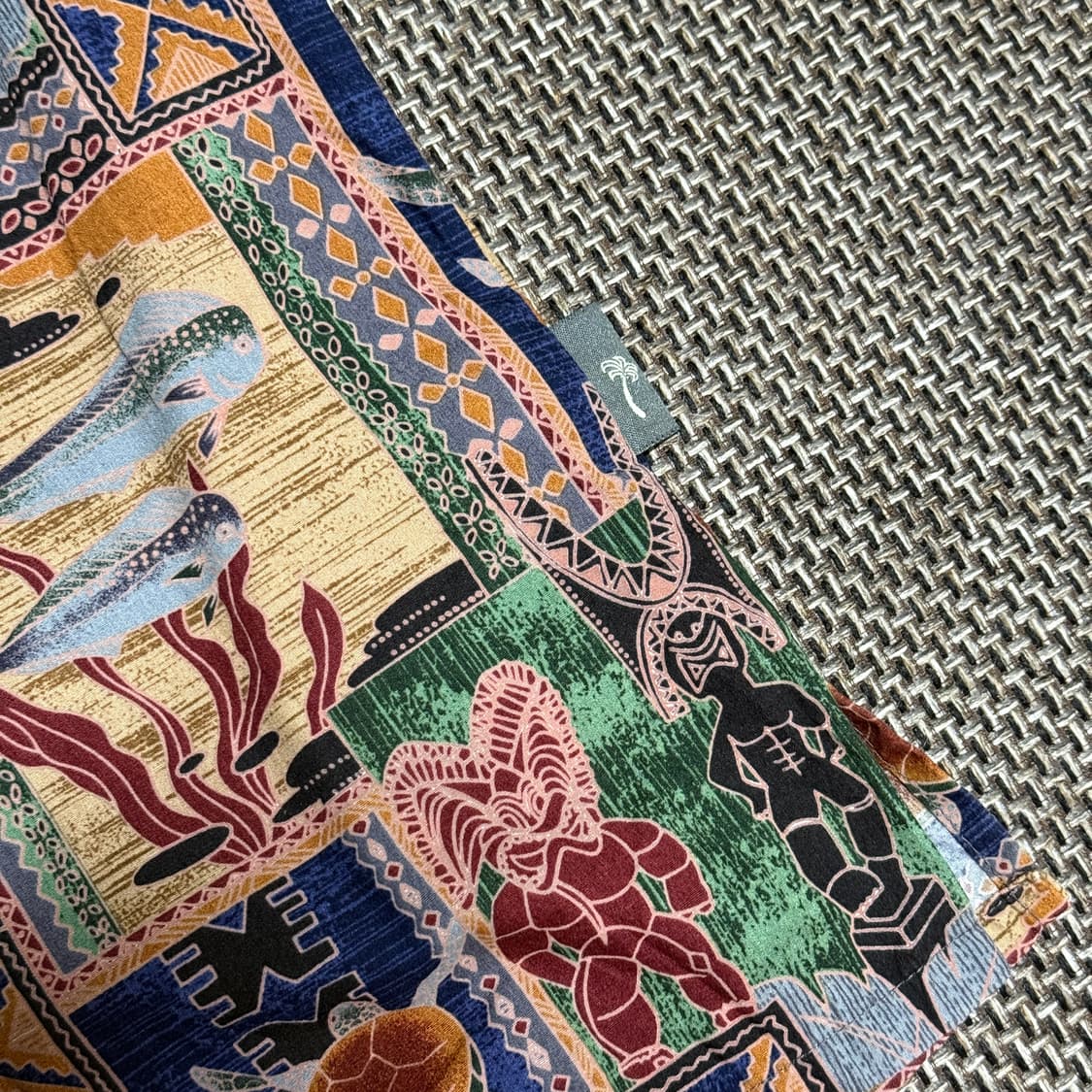 90~00s made in usa 하와이안셔츠 상품이미지6