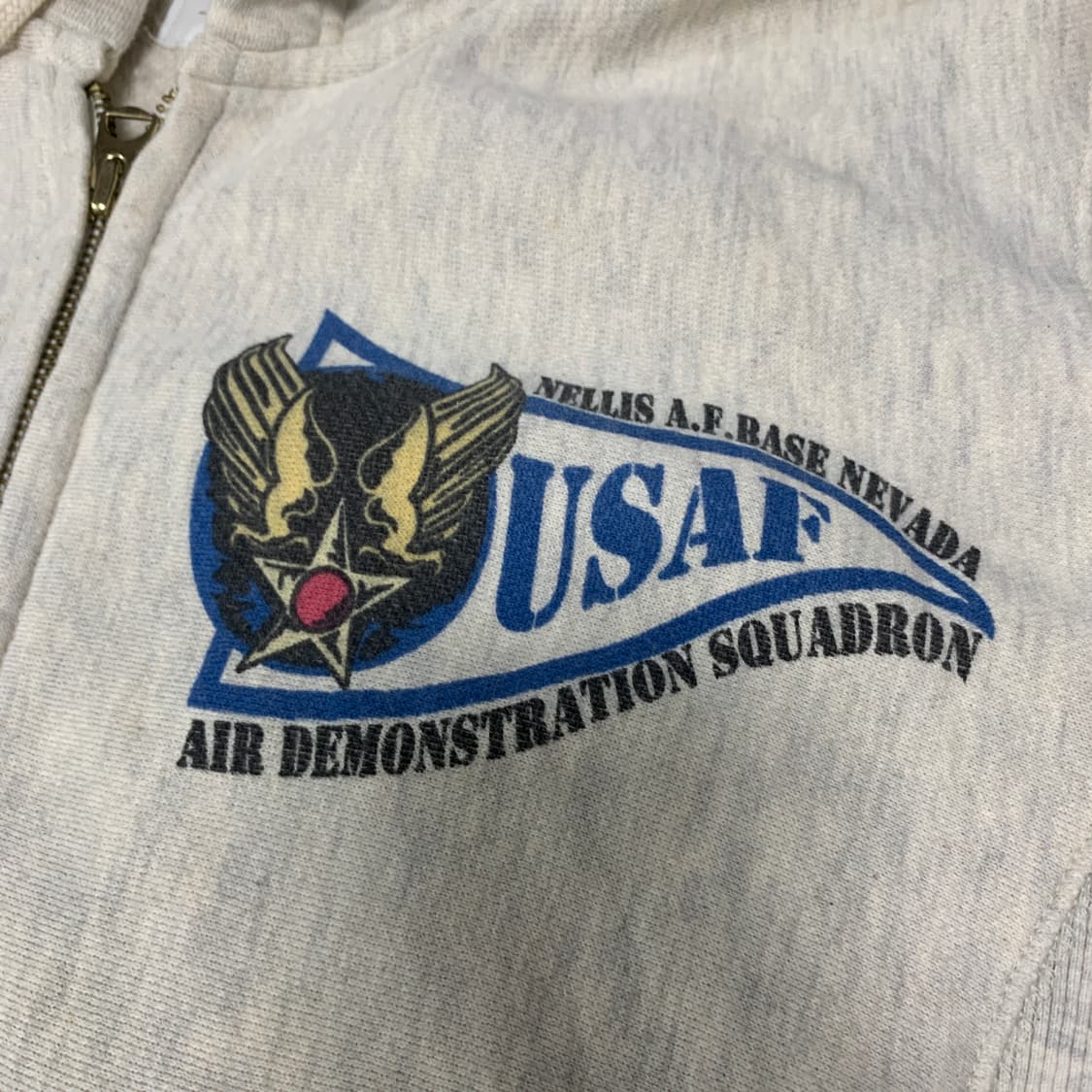 L)Houston 휴스턴 미공군 후드집업 상품이미지7