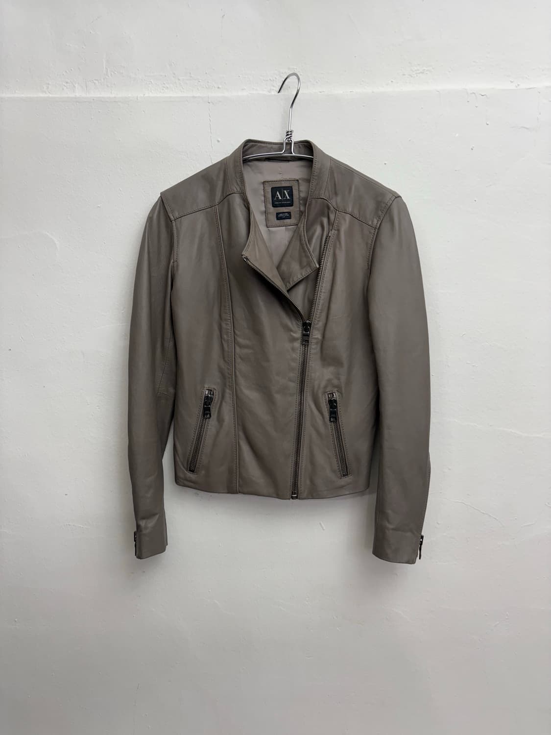 아르마니 익스체인지 가죽 자켓 상품이미지1