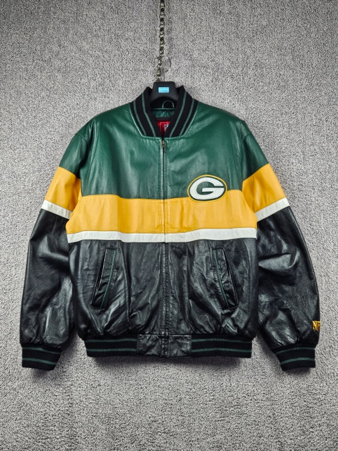 G-III 어패럴 그린베이 패커스 팀 가죽 자켓 ( L ) / 10653 상품이미지2
