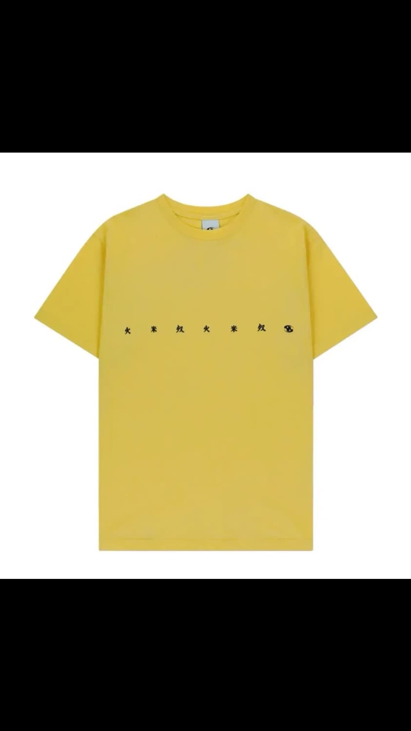 산산기어 CHAN T-SHIRT 옐로우 상품이미지1