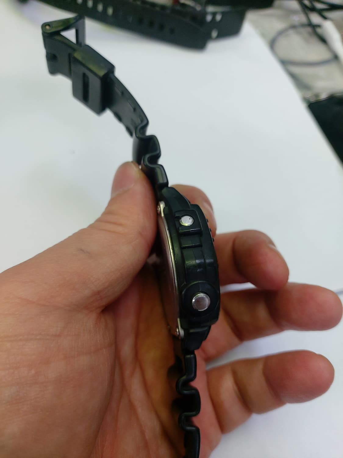 블랙 색상의 카시오 지샥 손목시계 상품이미지4