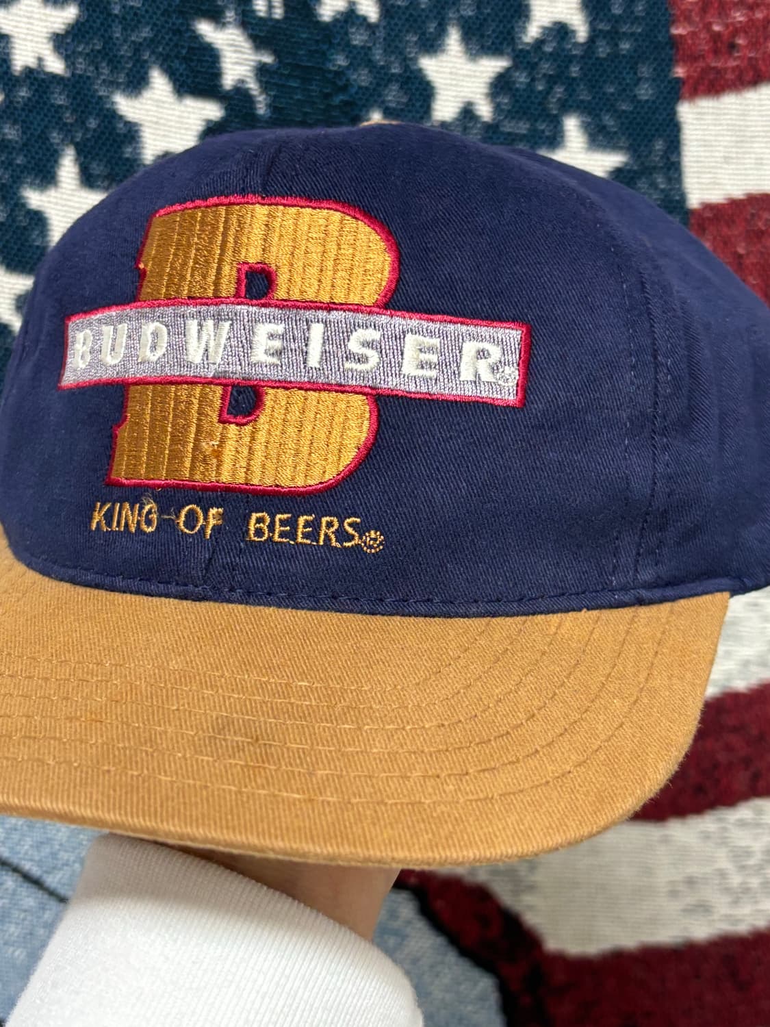 버드와이저 빈티지 햇 상품이미지4
