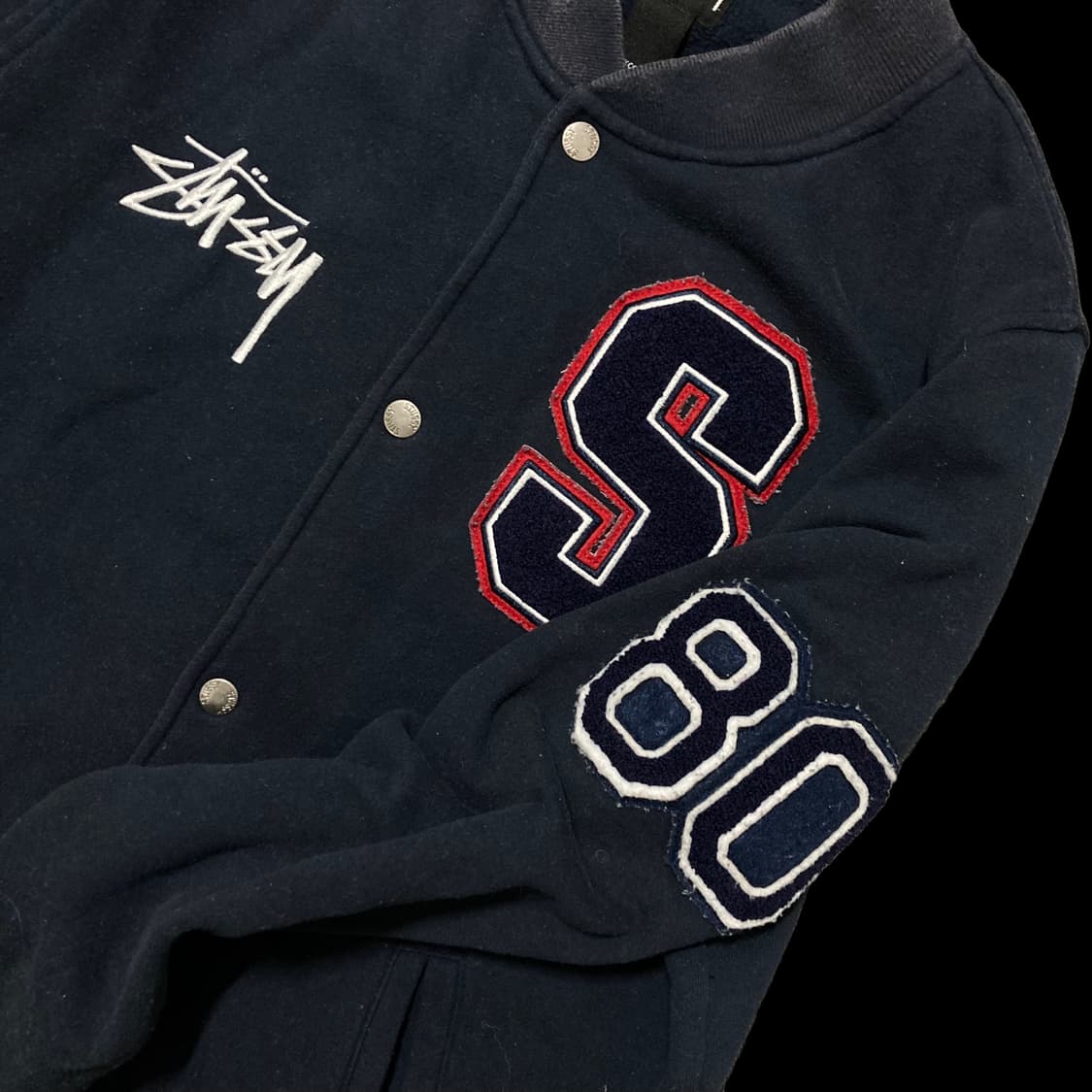 STUSSY 스투시 S 로고 코튼 스타장 자켓 상품이미지3