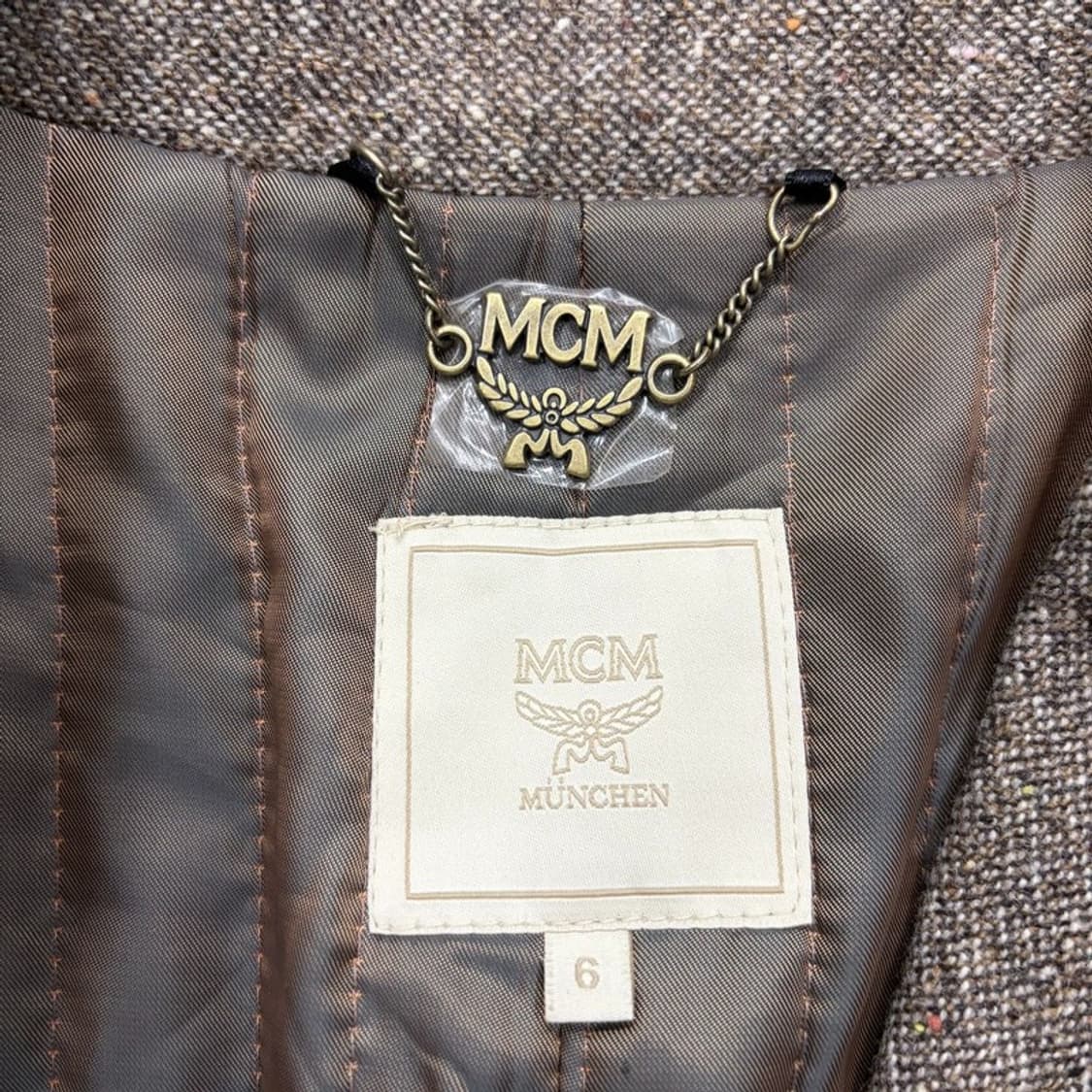 mcm 벨티드 울 코트 v2667 상품이미지7