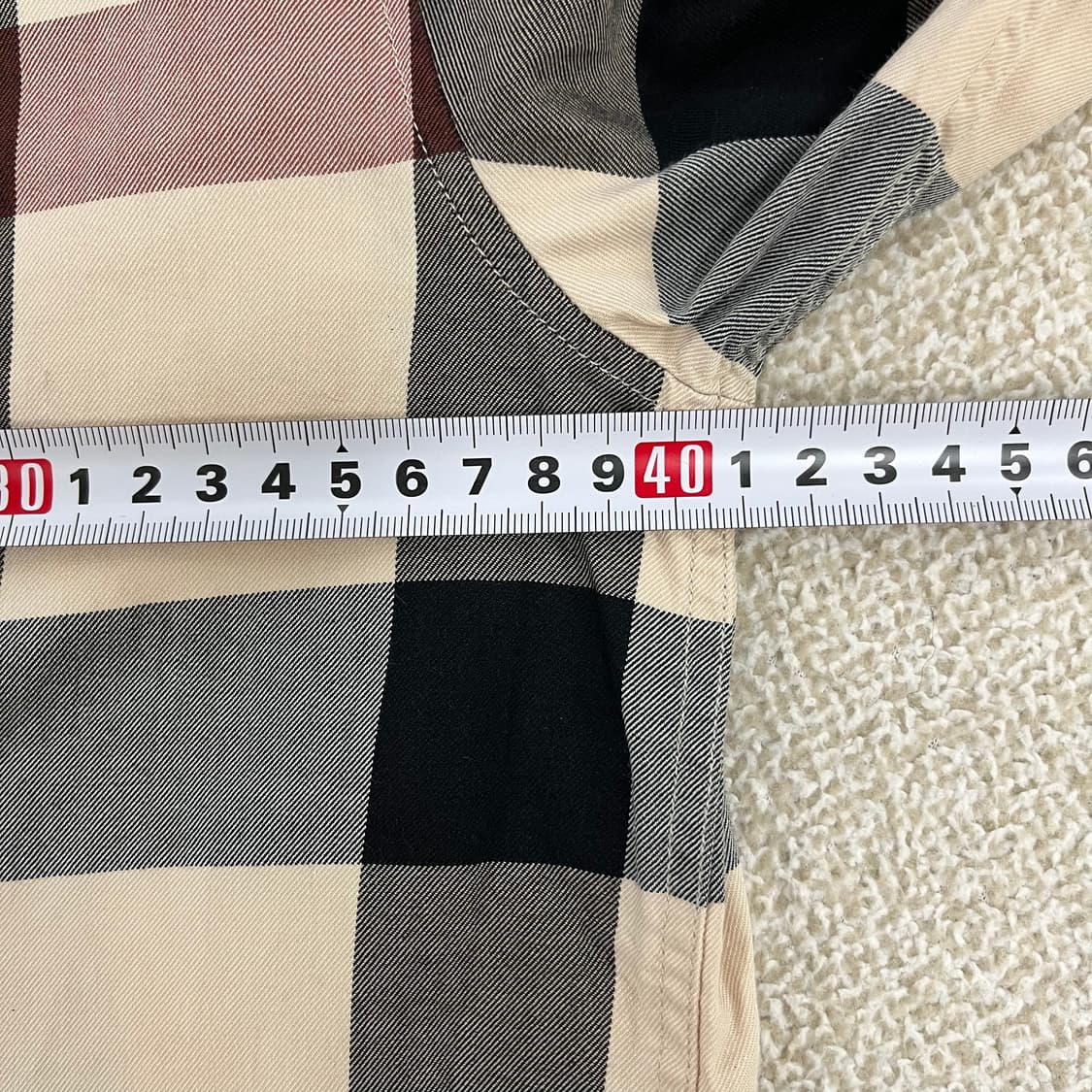 130 닥스 키즈 체트 셔츠 남방 0210M 상품이미지8