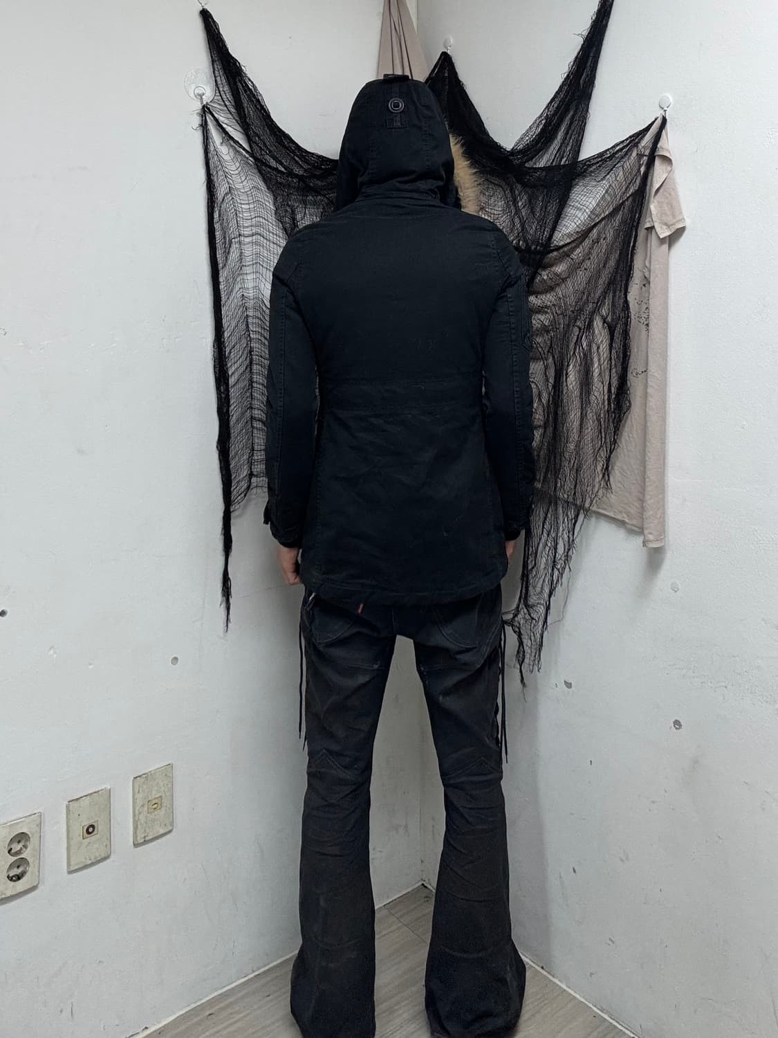 [MOUSSY] Gimmick Design Fur Hoodie Jacke 상품이미지5