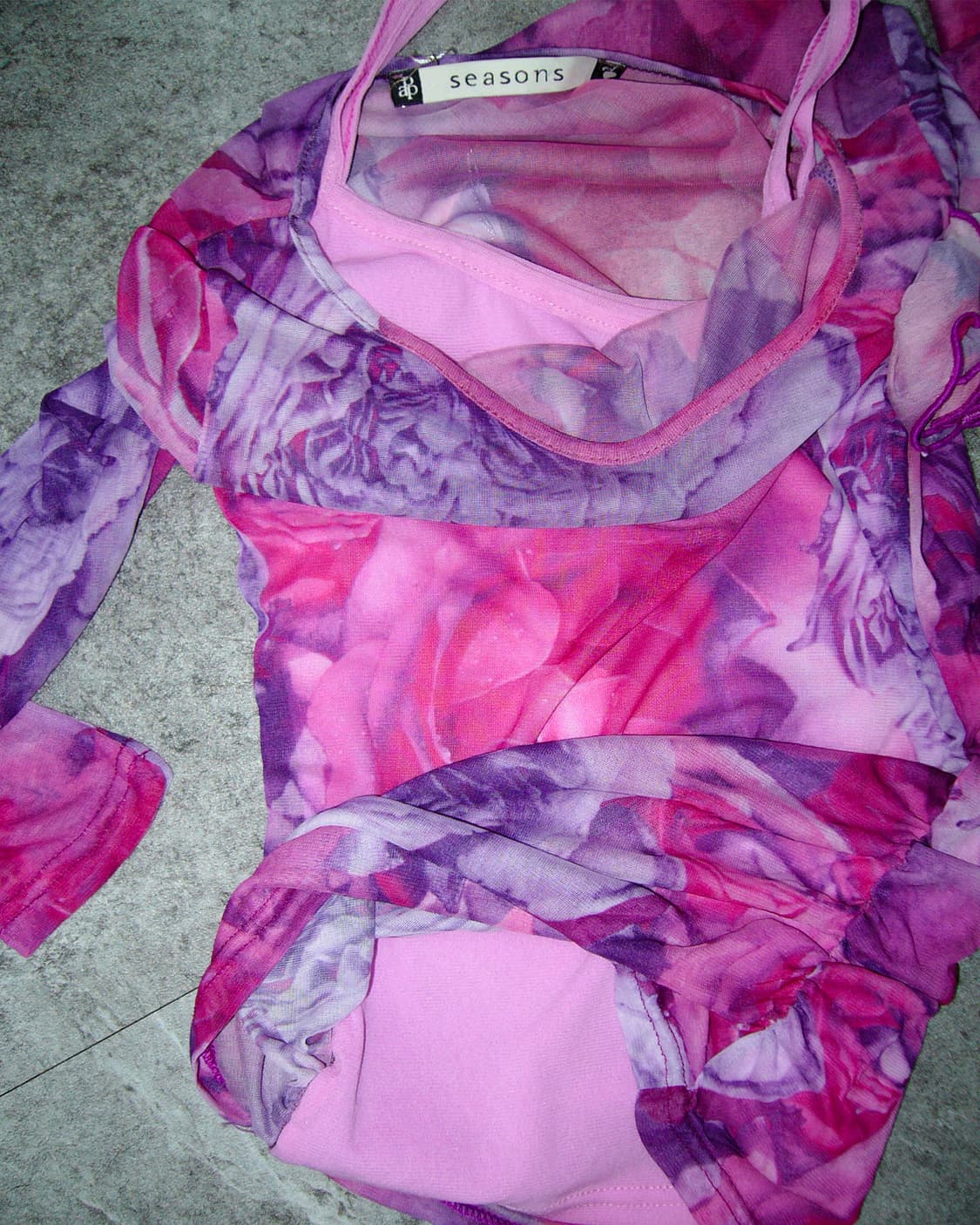 Layered Rose Top 상품이미지5
