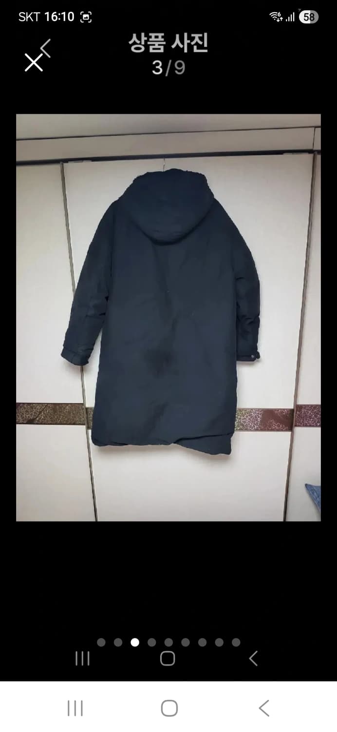 버커루 덕다운 롱패딩100~ 상품이미지3