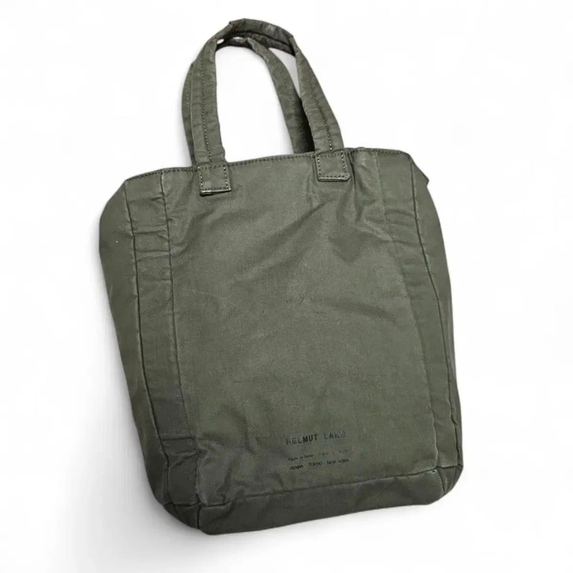 헬무트랭 아카이브 코튼 토트백 일본생산 상품이미지6