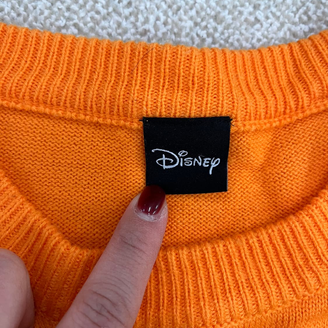 [실측확인] 디즈니 미키마우스 니트 스웨터 0108M1 상품이미지2