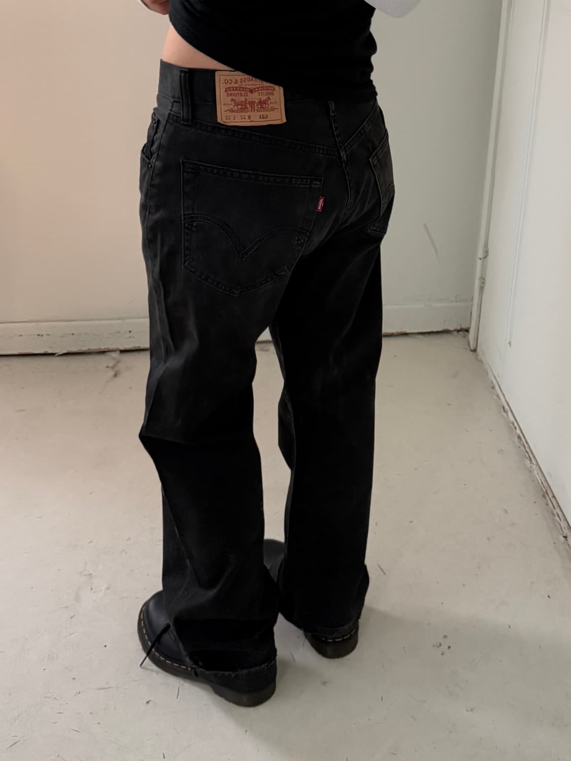 리바이스 블랙 팬츠 32x32 상품이미지1