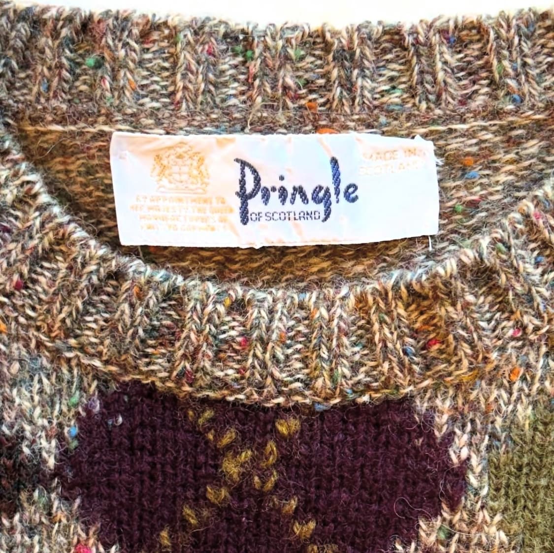 80‘s 프링글 스코틀랜드 스웨터 상품이미지7