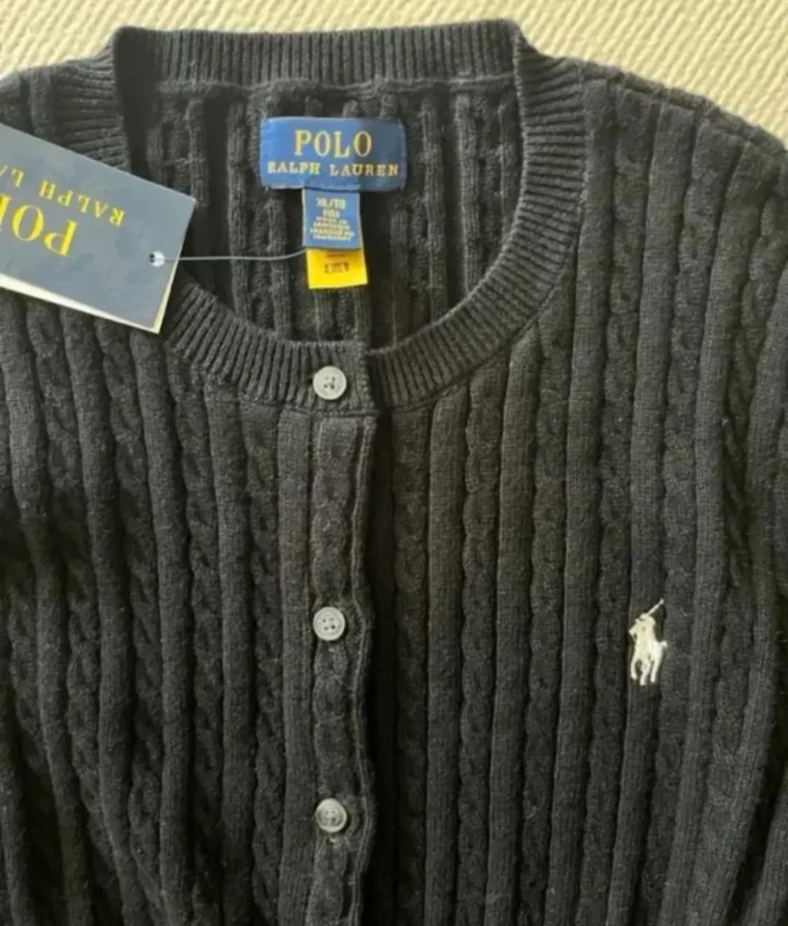 폴로 걸즈 가디건 XL 상품이미지2