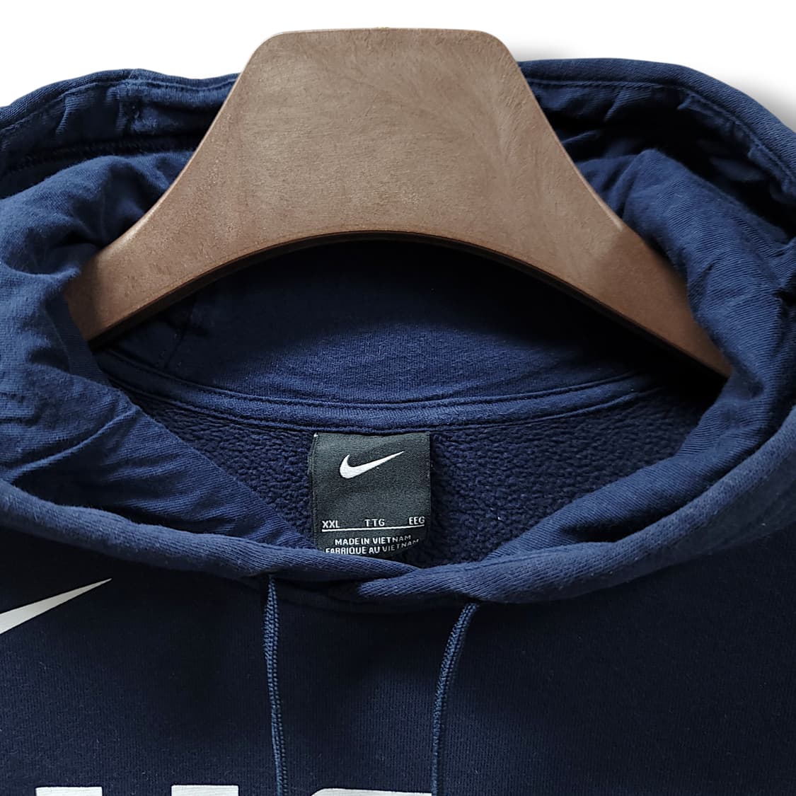 [2XL] 나이키 네이비 USA 바스켓볼 풀오버 기모 후드티 상품이미지9