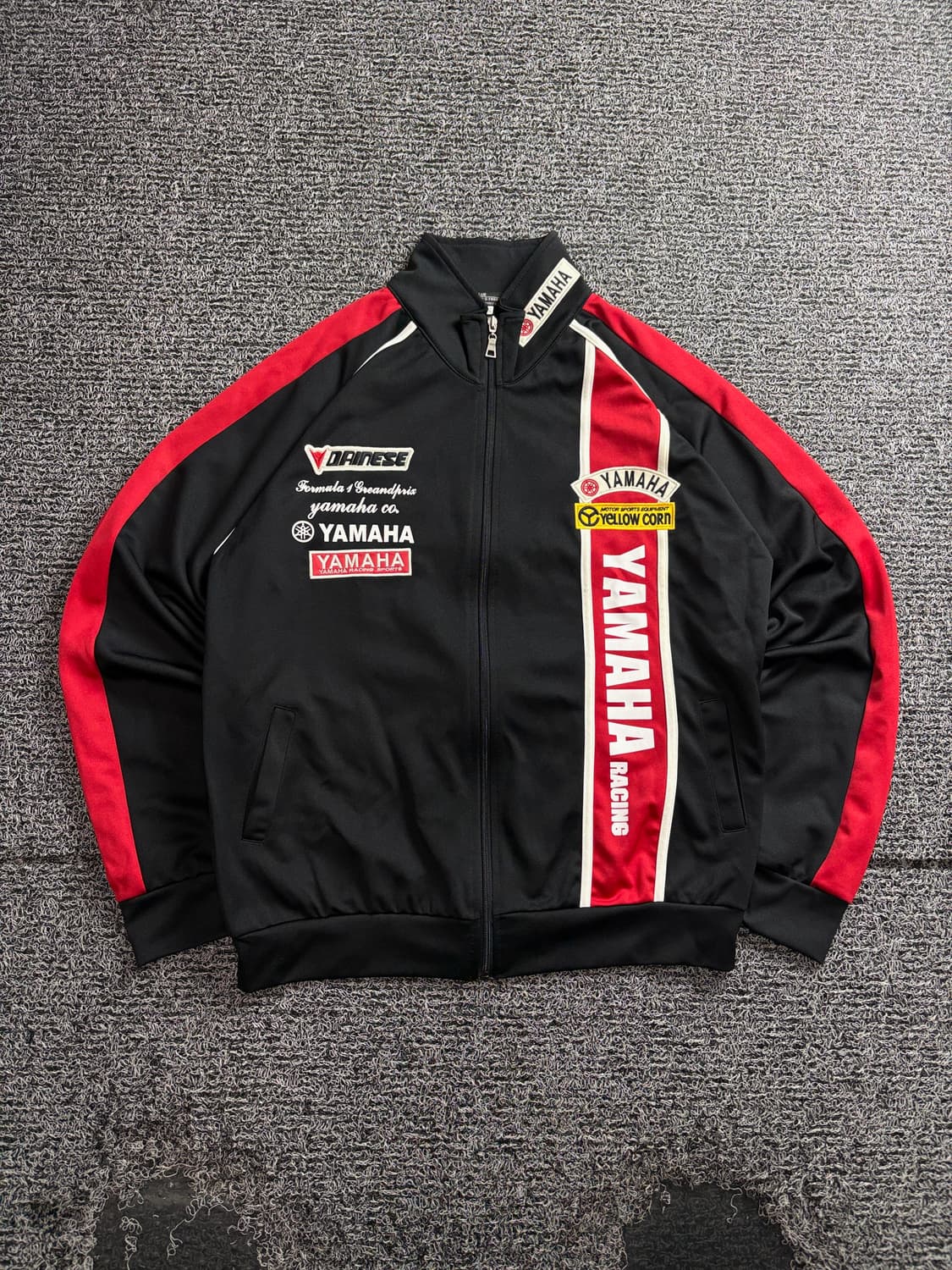 빈티지 야마하 빅로고 레이싱 트랙탑 자켓 4158 상품이미지2
