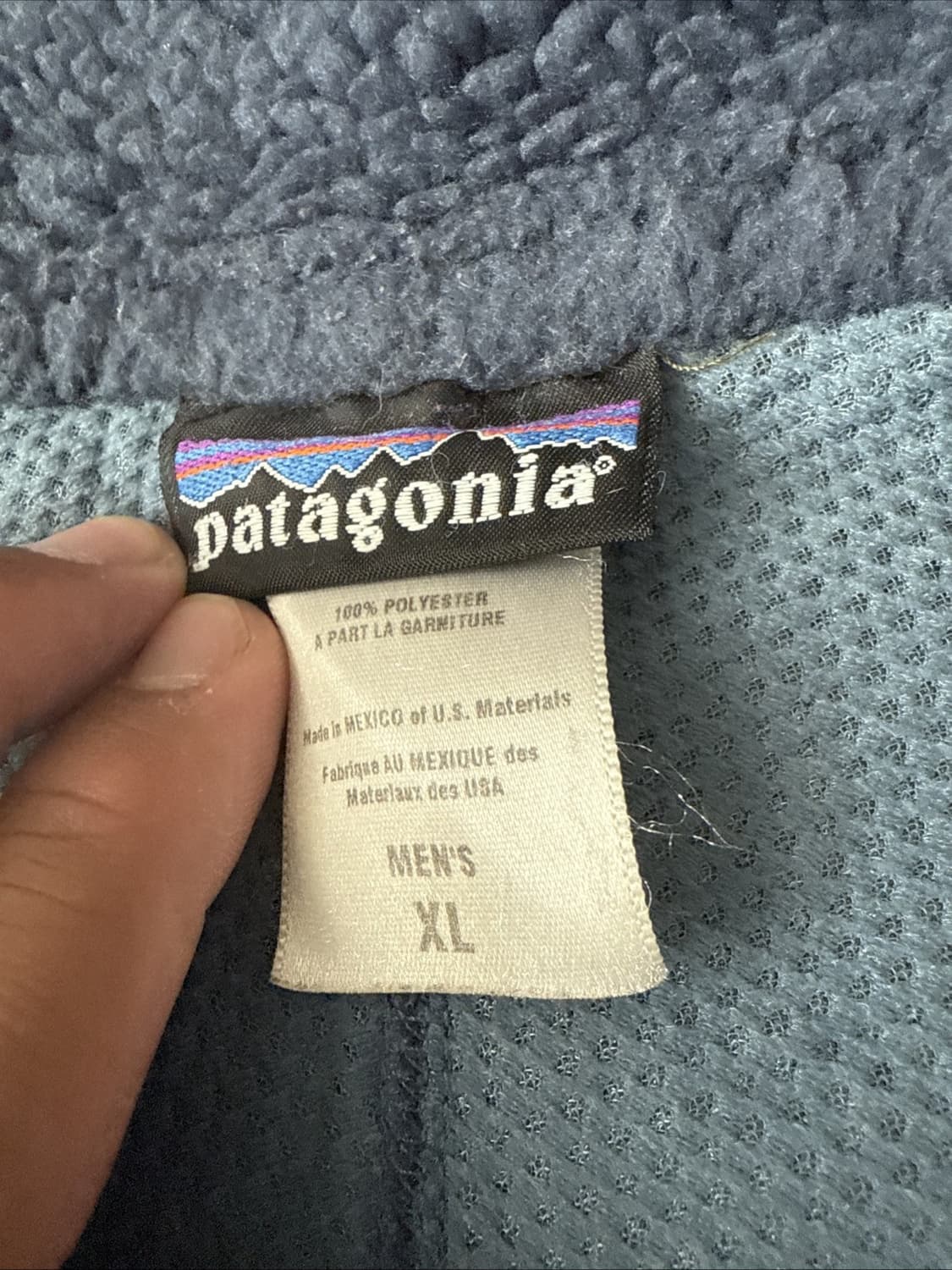 파타고니아 클래식 레트로-X 플리스 자켓 클래식 네이비/카키 상품이미지4