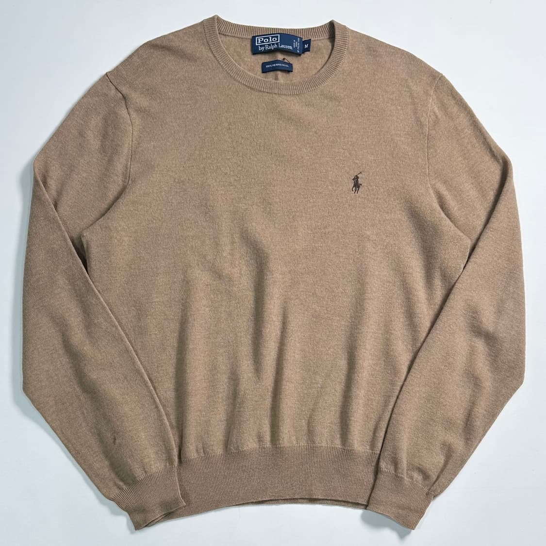 폴로 랄프로렌 베이지 울 니트   상품이미지1