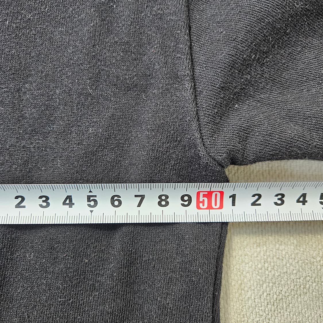 L 빈티지 블랙 후드티 0305Y 상품이미지4