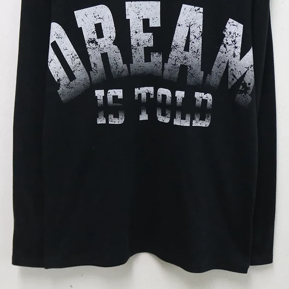 CHAMI CHAMI 크랙 레터링 긴팔 티셔츠 63648 상품이미지4