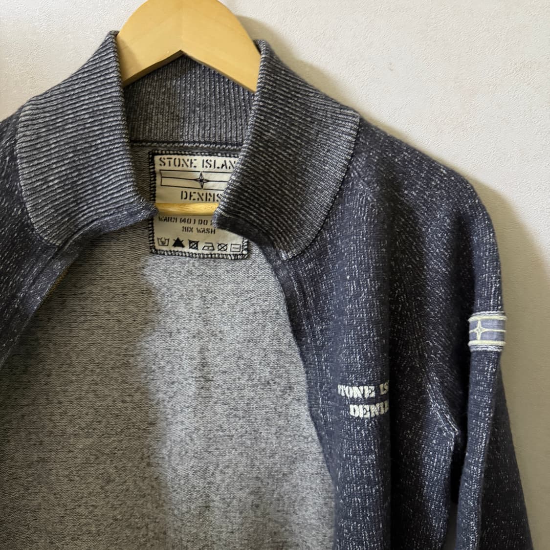 스톤아일랜드 데님 집업 가디건 95 (여성 66-77, 남성 90) 상품이미지5