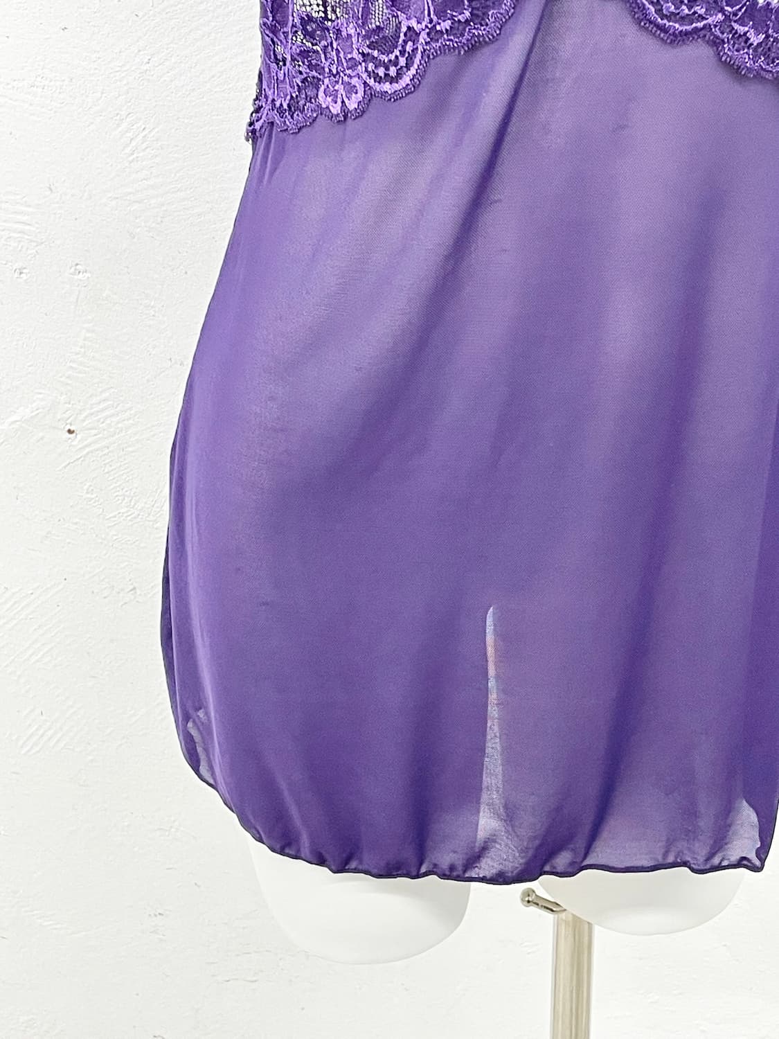 퍼플 레이스 메쉬 슬립 상품이미지3