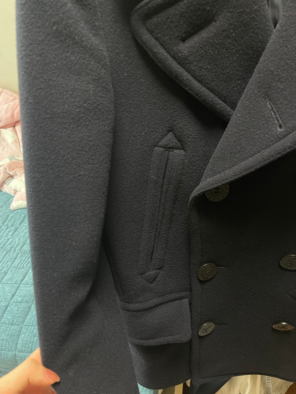 폴로 랄프로렌 네이비 피코트 S 상품이미지3