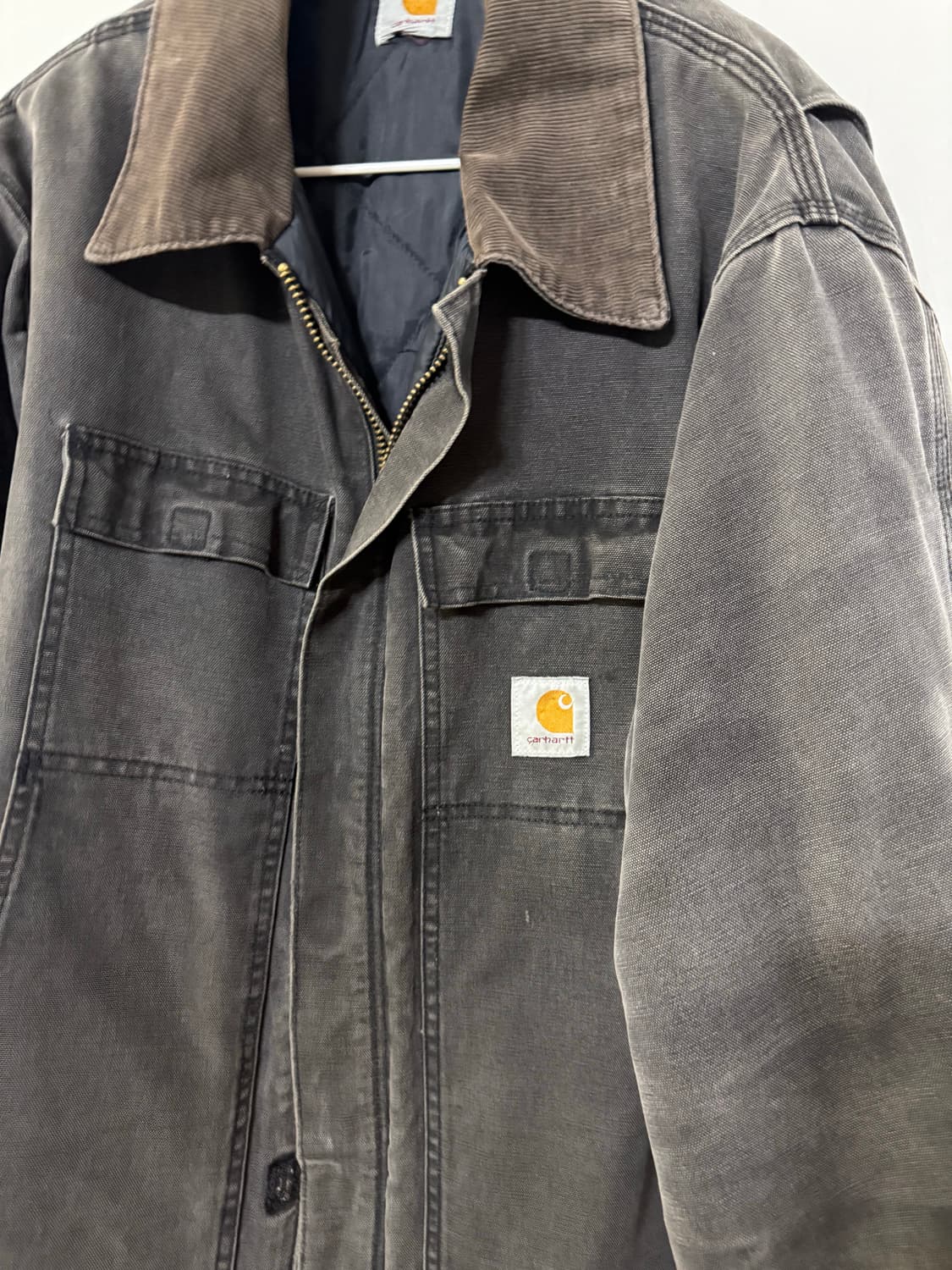 Carhartt 빈티지 워크 덕 액티브 초어 자켓 상품이미지2