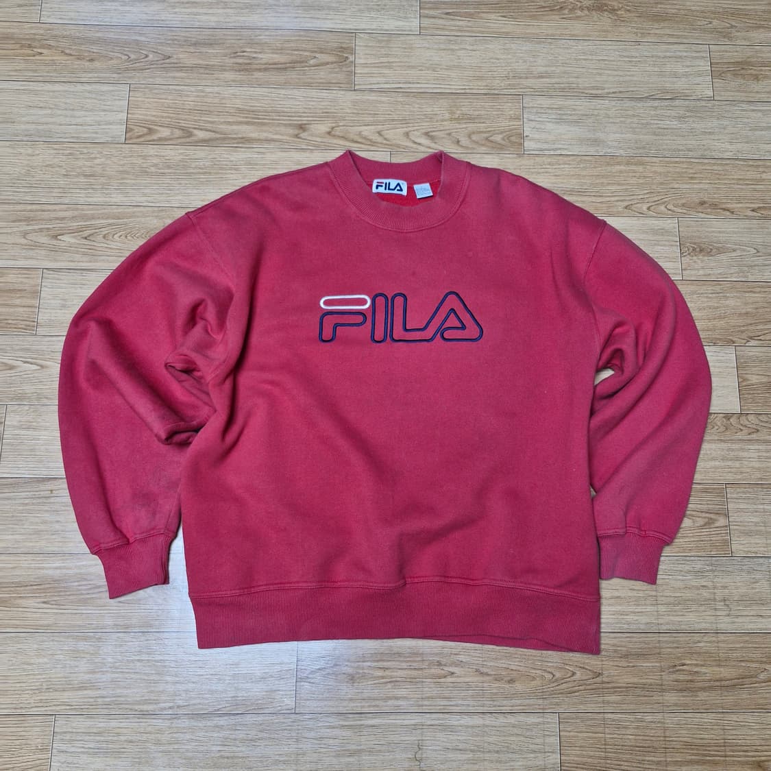 90s 휠라 FILA 자수 맨투맨 L~2XL 상품이미지1