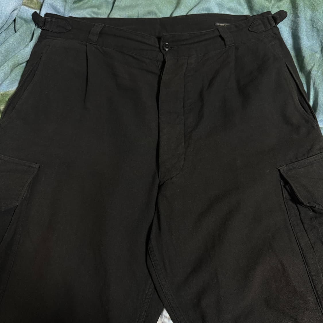 [3]코모리 프랑스군 M47 블랙 6포켓 카고팬츠 상품이미지7