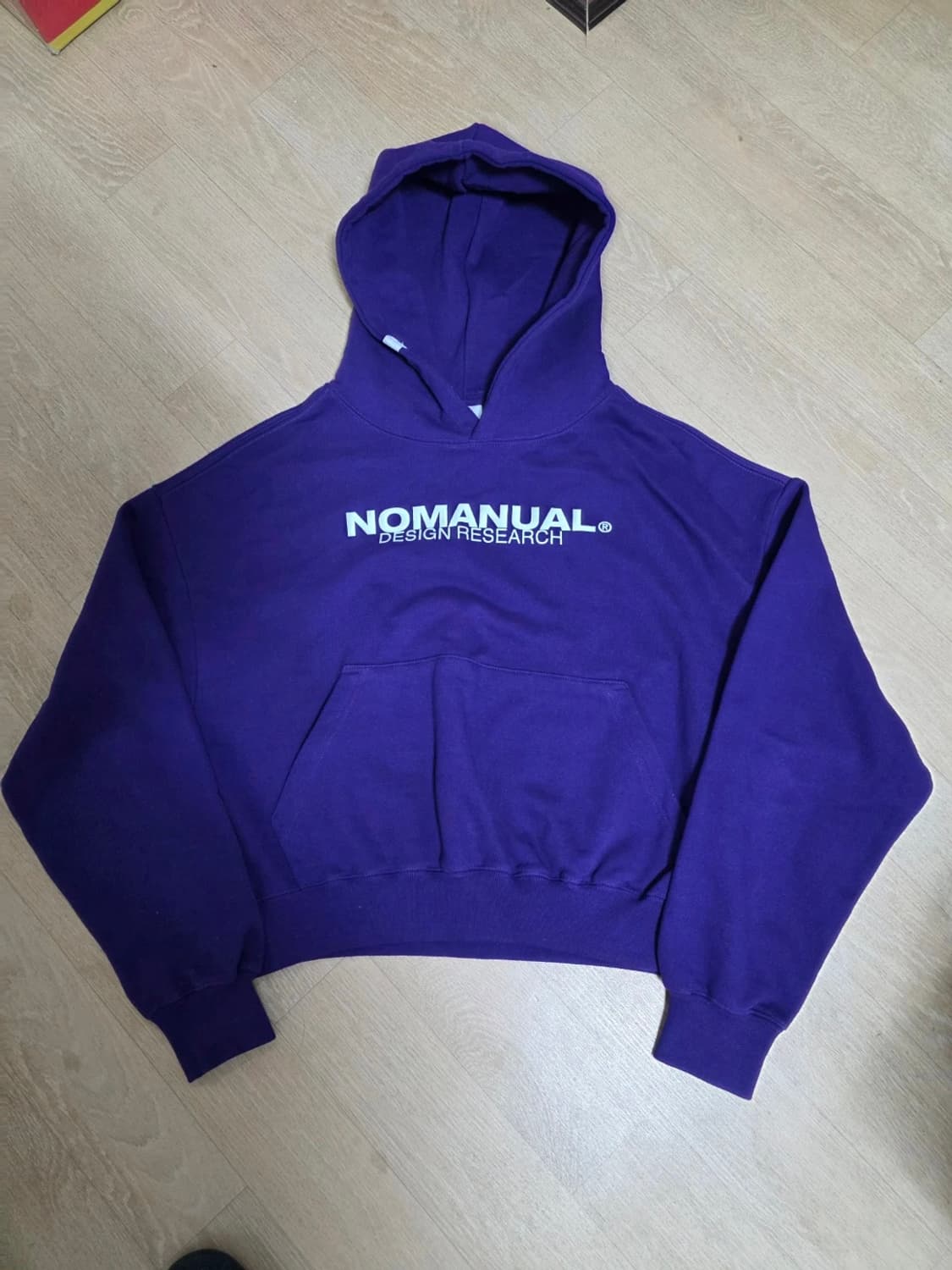 노매뉴얼 여성 DR로고 후드티 상품이미지1