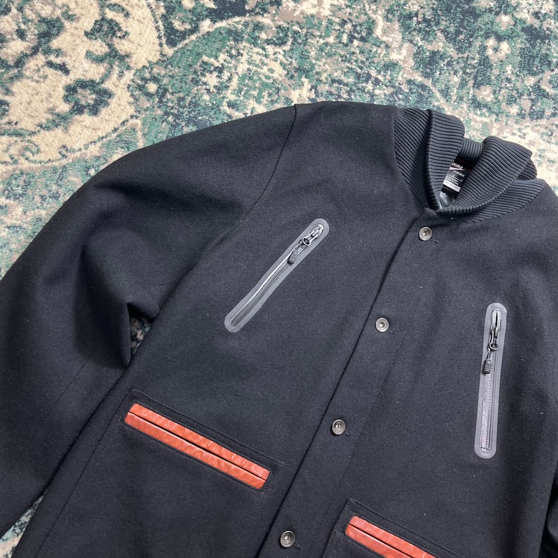 Nike nsw 나이키 울 블루종 자켓 점퍼(L) 상품이미지4