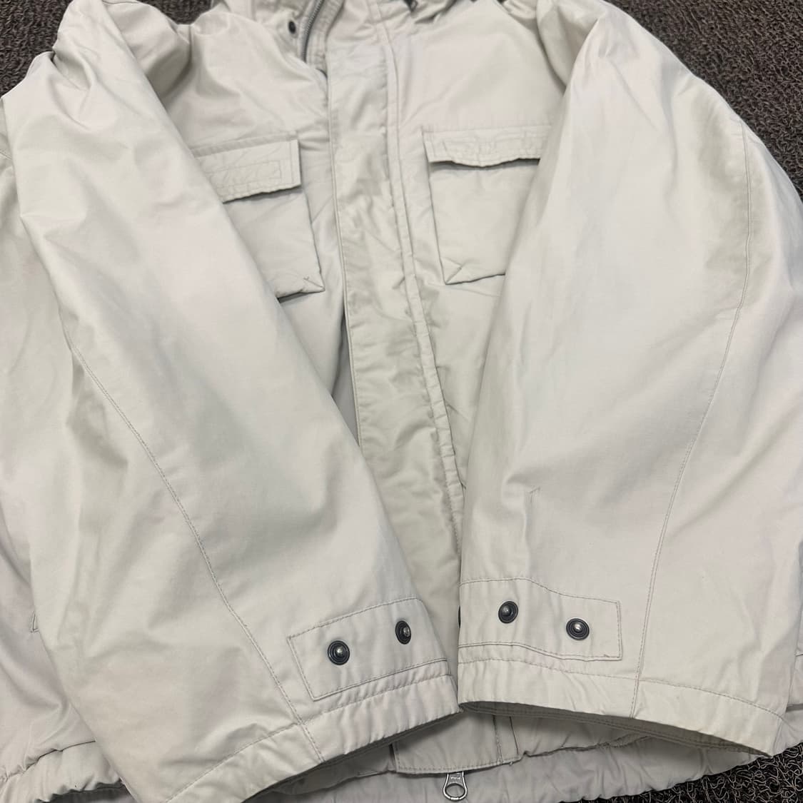 노티카 기모 바람막이 점퍼 자켓 L 상품이미지4