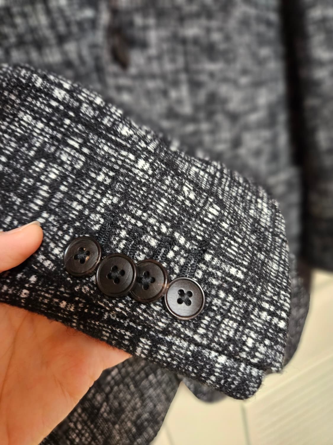 [명품] 에르메네질도 제냐 ㅡ Z Zegna 울-코튼 혼방 텍스처 자켓 상품이미지5