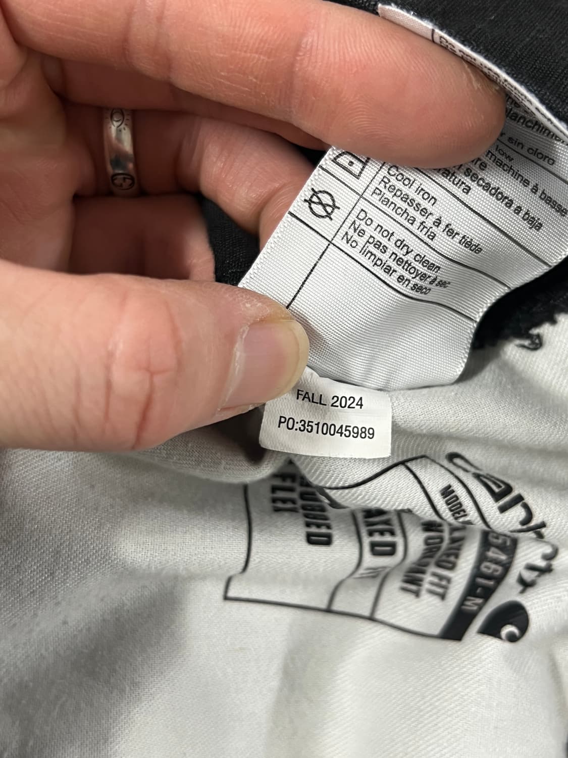 Carhartt 칼하트 릴렉스드핏 워크웨어 카고 코튼 팬츠 상품이미지9