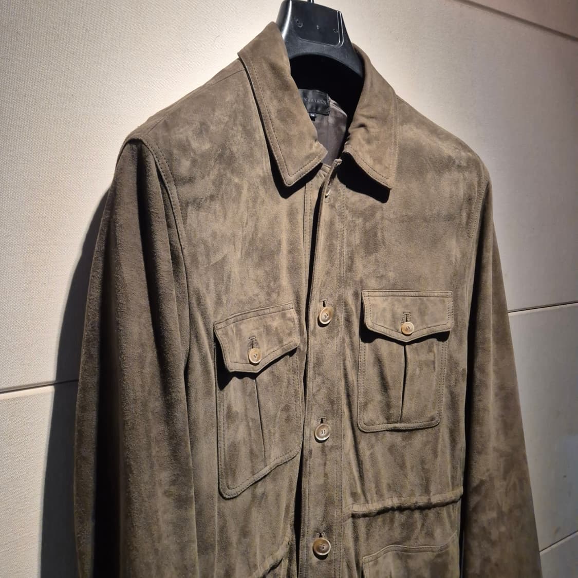 [52]사르토리아준x팔러 스웨이드 사파리/ 링자켓  라르디니 맨온더분 상품이미지5