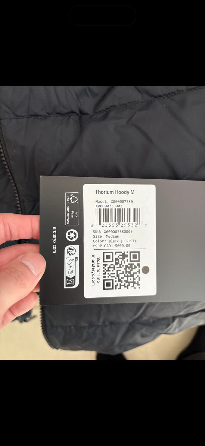 24년 아크테릭스 토륨 M사이즈 상품이미지3