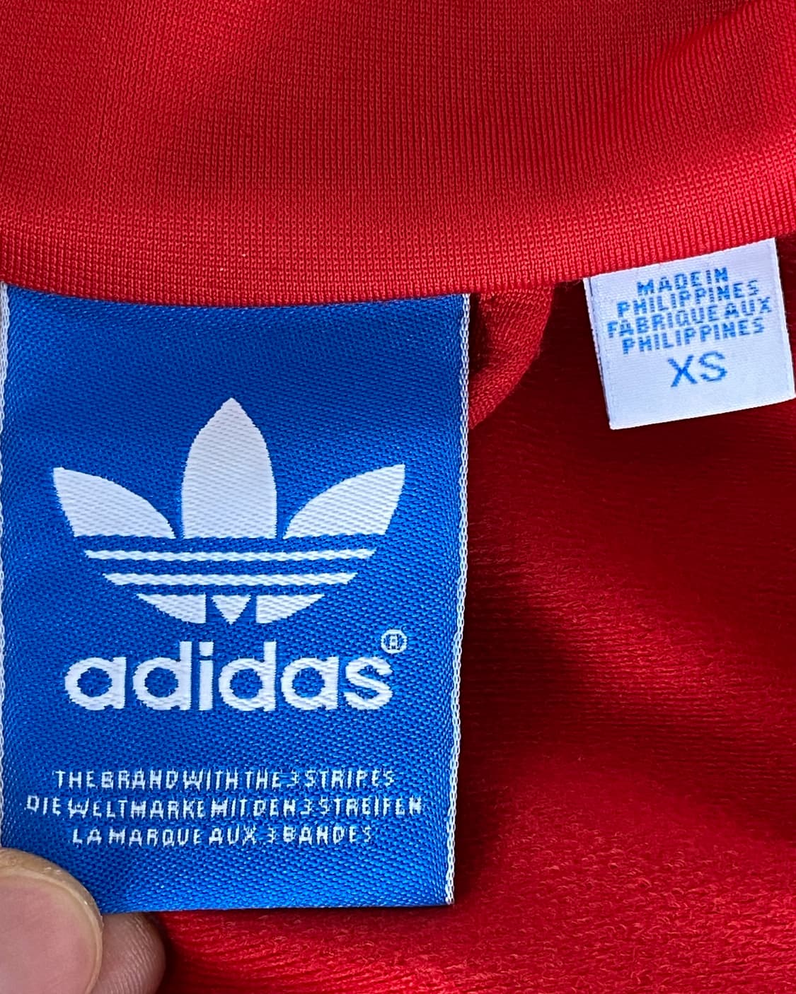 아디다스 3스트립 파이어버드 레드 트랙탑 상품이미지7