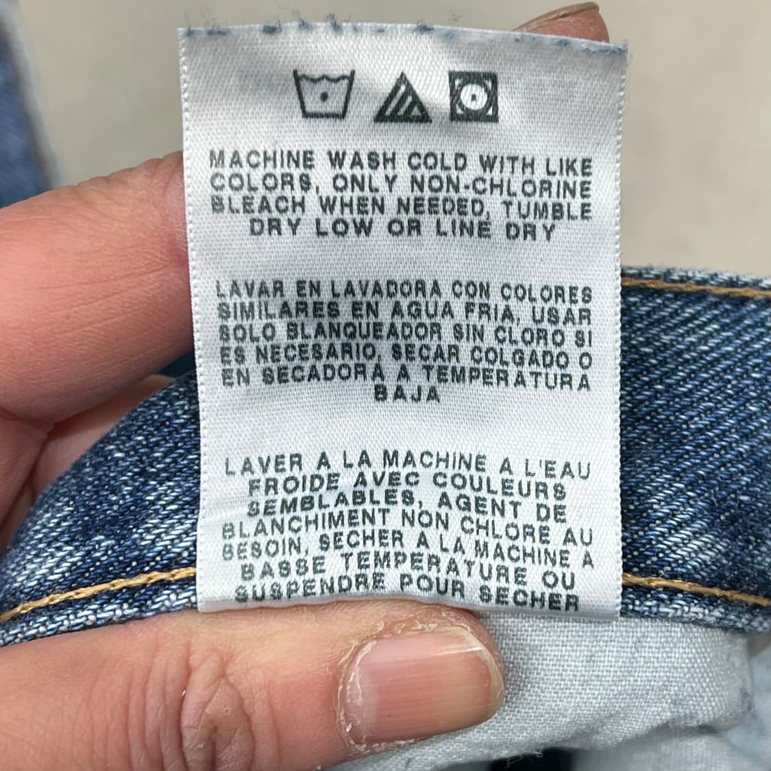 랭글러 워크 데님팬츠 s09391 상품이미지7