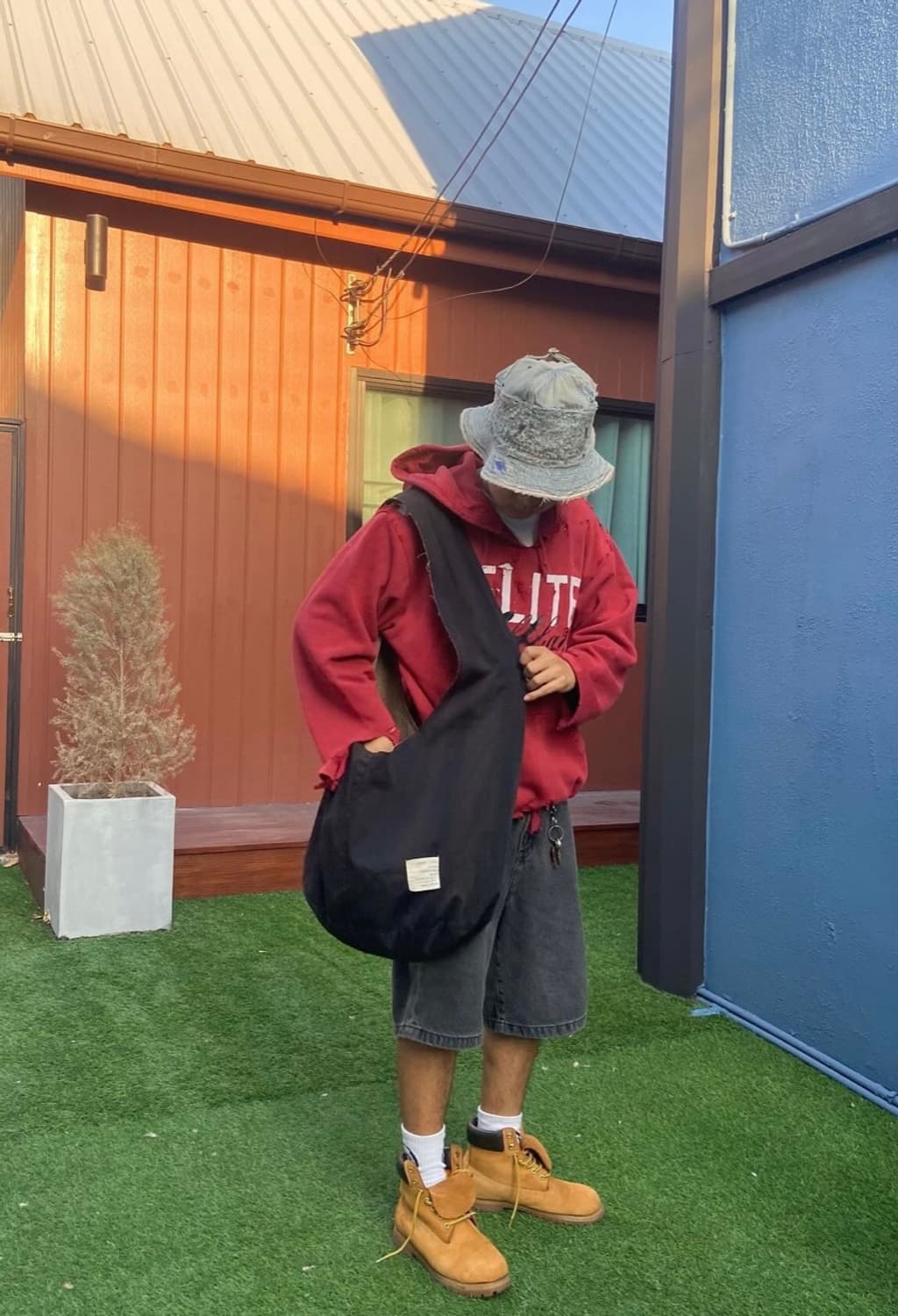 언더커버 1999ss 리버시블 호보백 상품이미지9