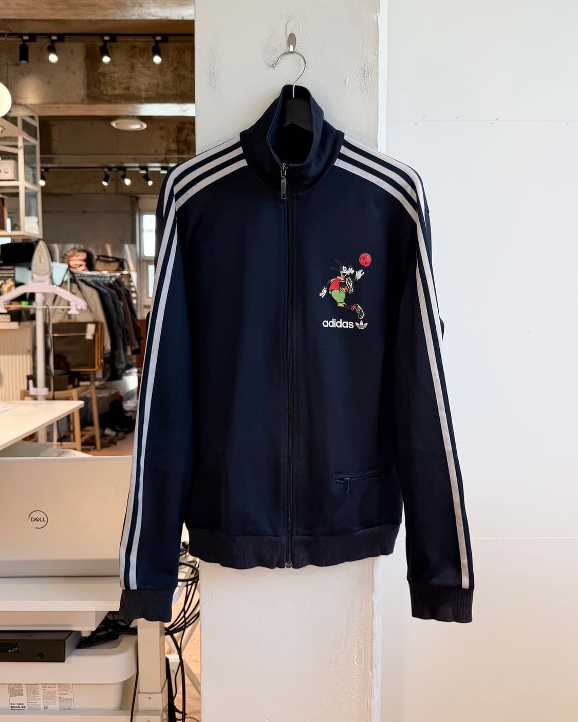 아디다스 네이비 구피 콜라보 트랙탑 자켓 상품이미지2
