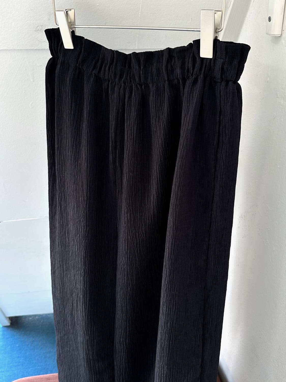 High count poly rayon micro pleats skirt 상품이미지5