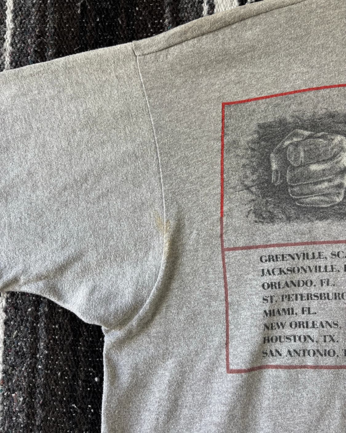 1990 RUSH PRESTO TOUR 반팔 티셔츠 상품이미지7